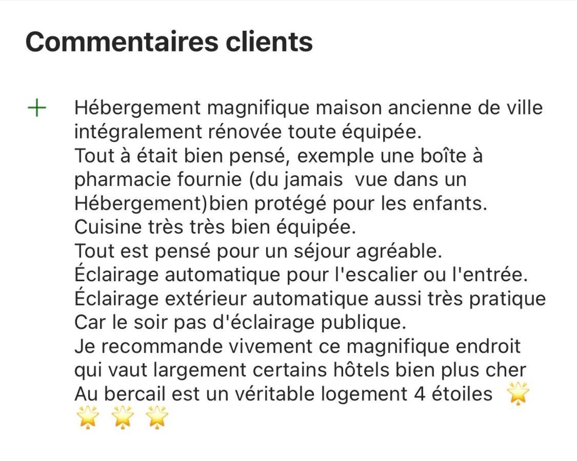 Hebergement Au Bercail Beaumont-sur-Sarthe Екстериор снимка